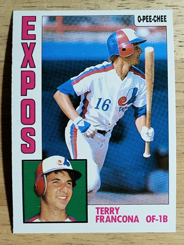 1984 O-Pee-Chee #89 Terry Francona