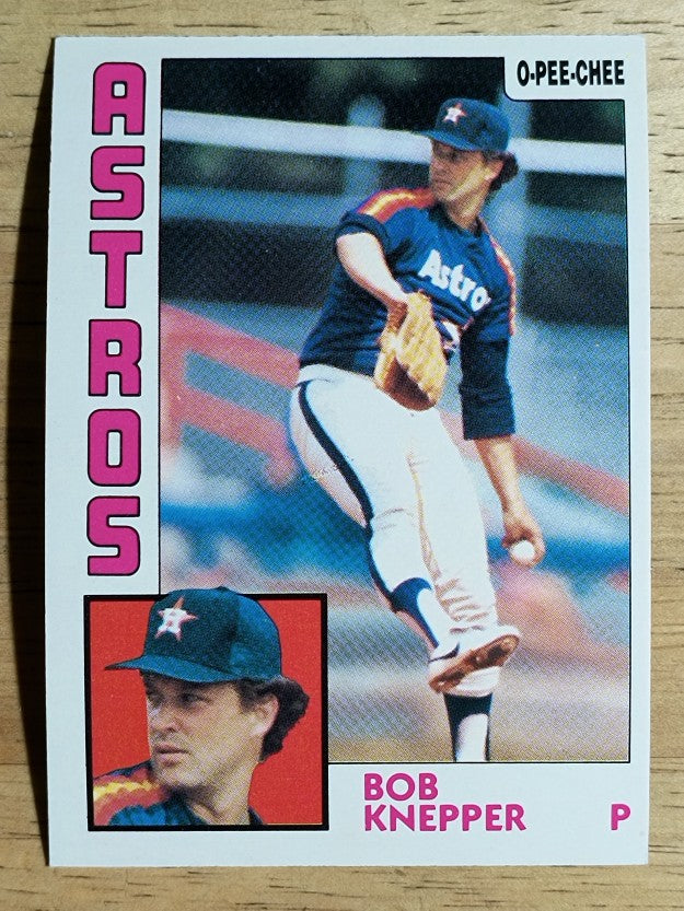 1984 O-Pee-Chee #93 Bob Knepper