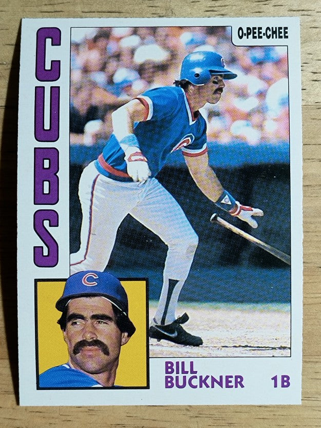 1984 O-Pee-Chee #96 Bill Buckner