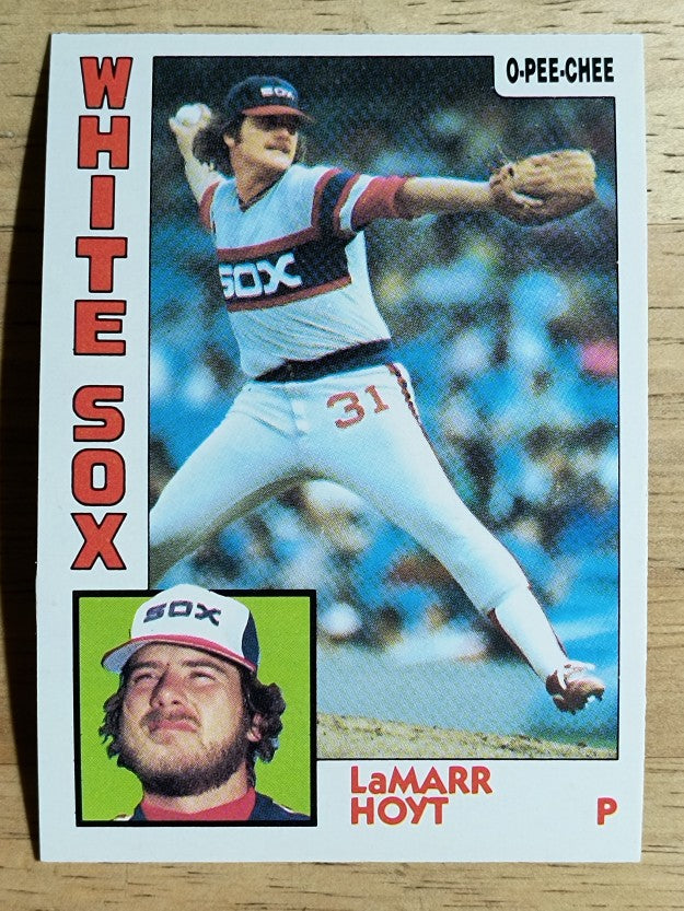 1984 O-Pee-Chee #97 LaMarr Hoyt