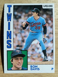 1984 O-Pee-Chee #101 Ron Davis