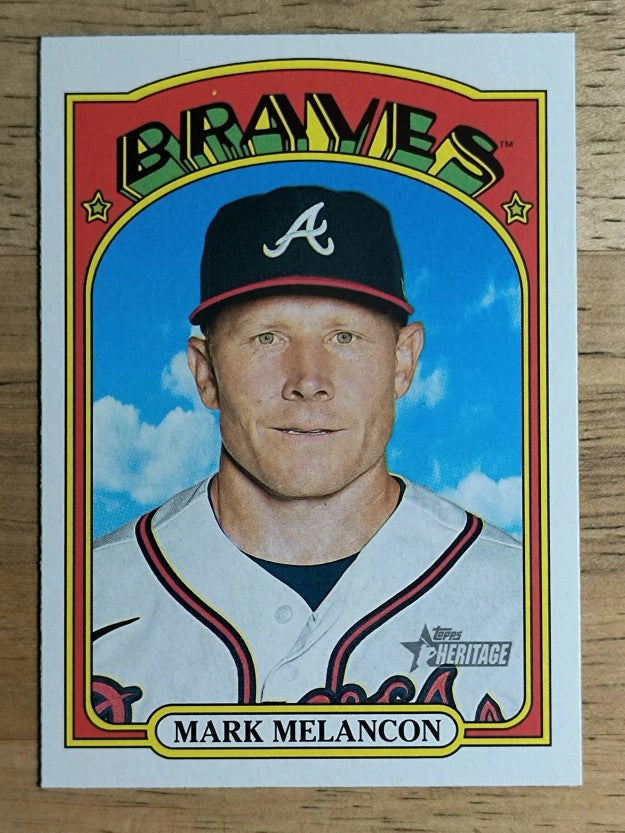 2021 Topps Heritage #324 Mark Melancon