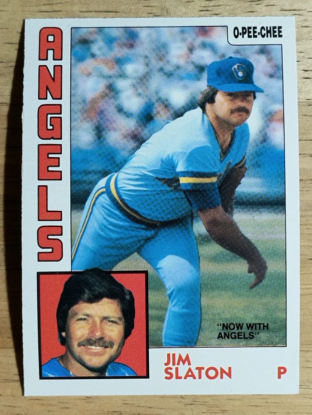 1984 O-Pee-Chee #104 Jim Slaton