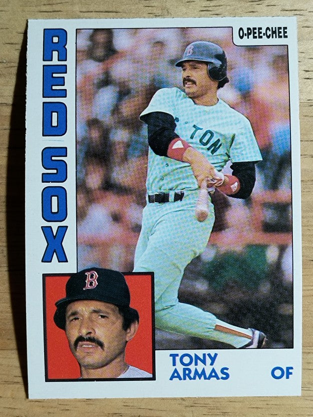 1984 O-Pee-Chee #105 Tony Armas