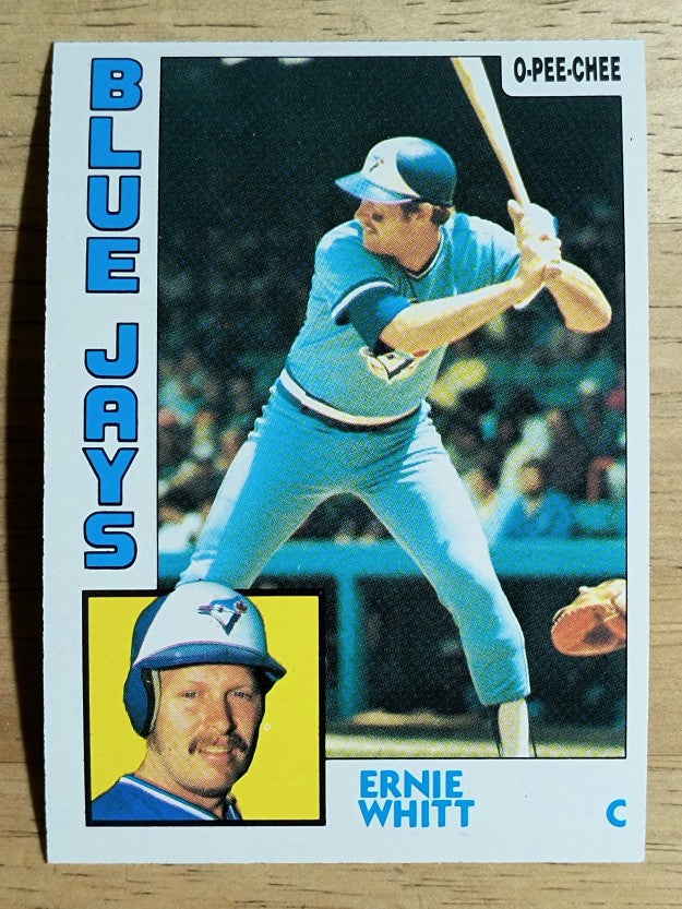 1984 O-Pee-Chee #106 Ernie Whitt