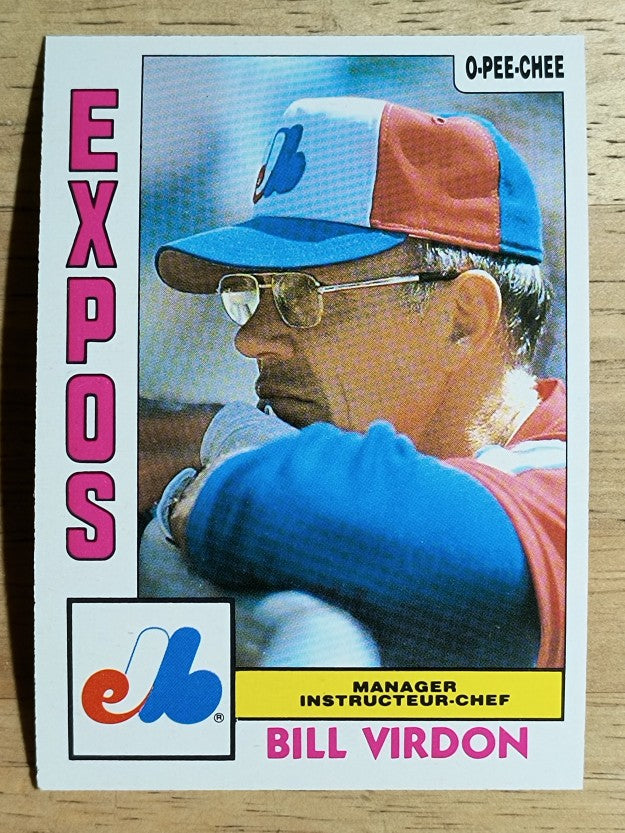 1984 O-Pee-Chee #111 Bill Virdon MG
