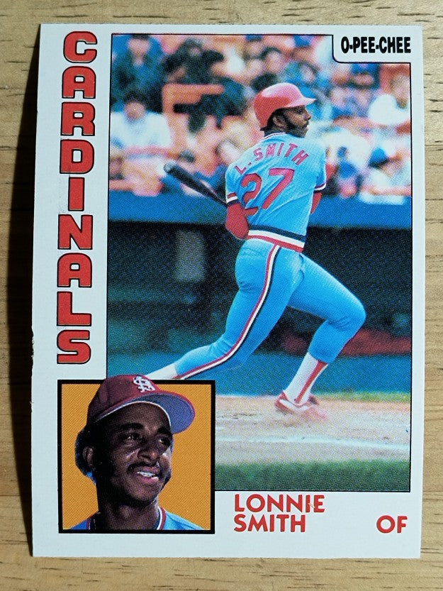 1984 O-Pee-Chee #113 Lonnie Smith