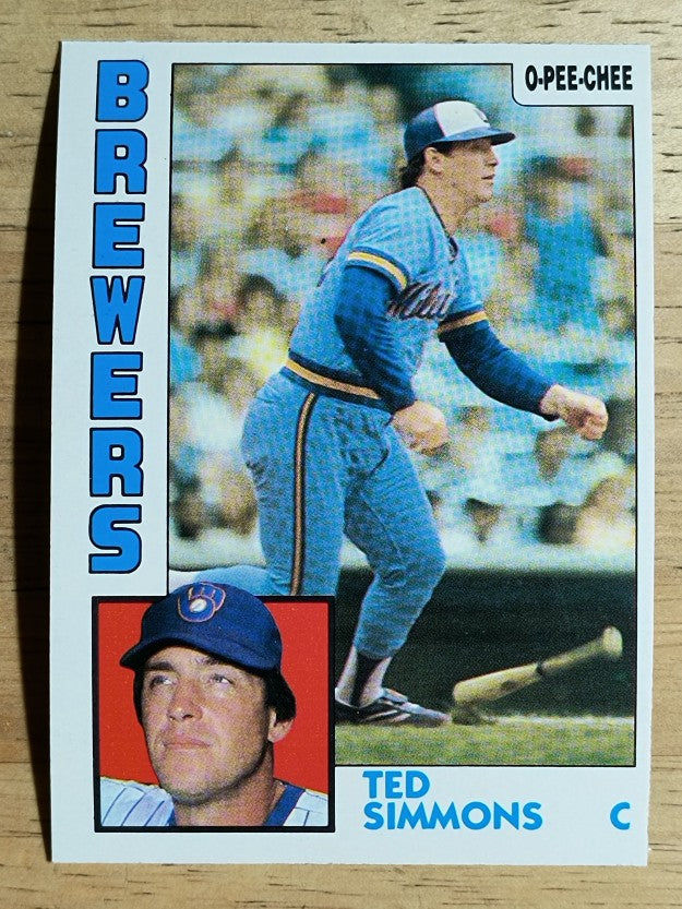 1984 O-Pee-Chee #122 Ted Simmons