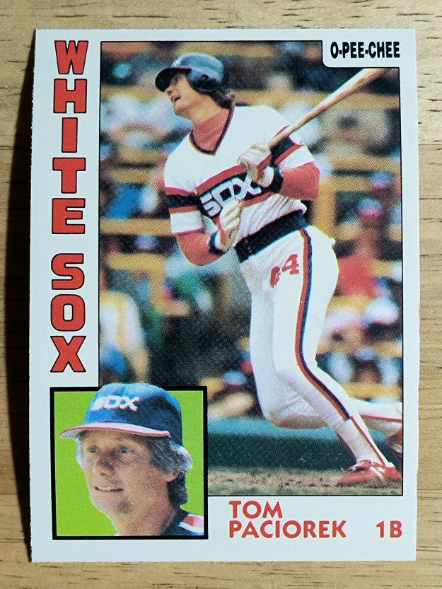 1984 O-Pee-Chee #132 Tom Paciorek