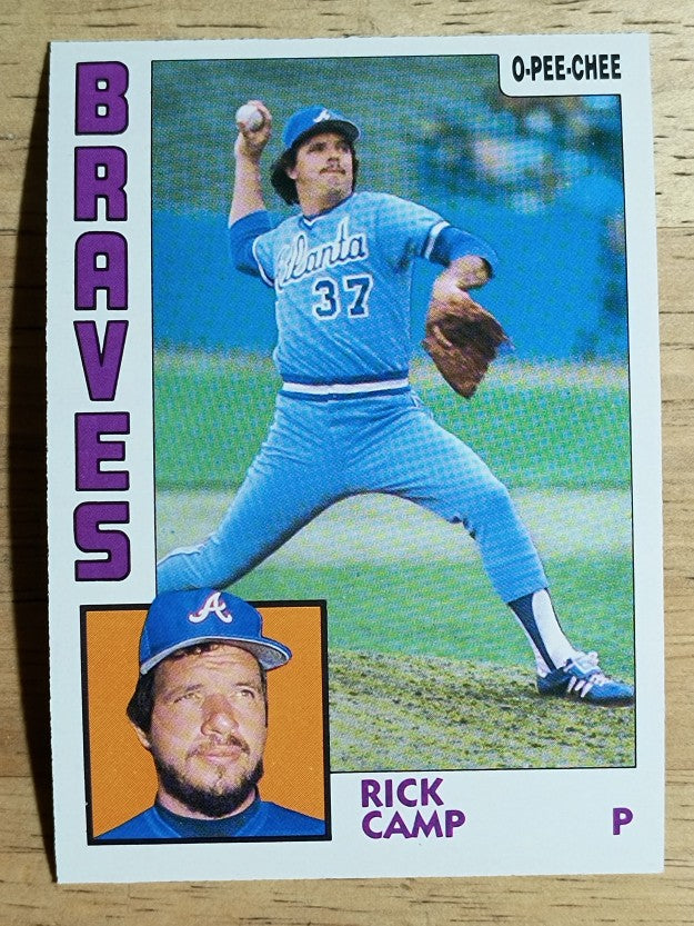 1984 O-Pee-Chee #136 Rick Camp