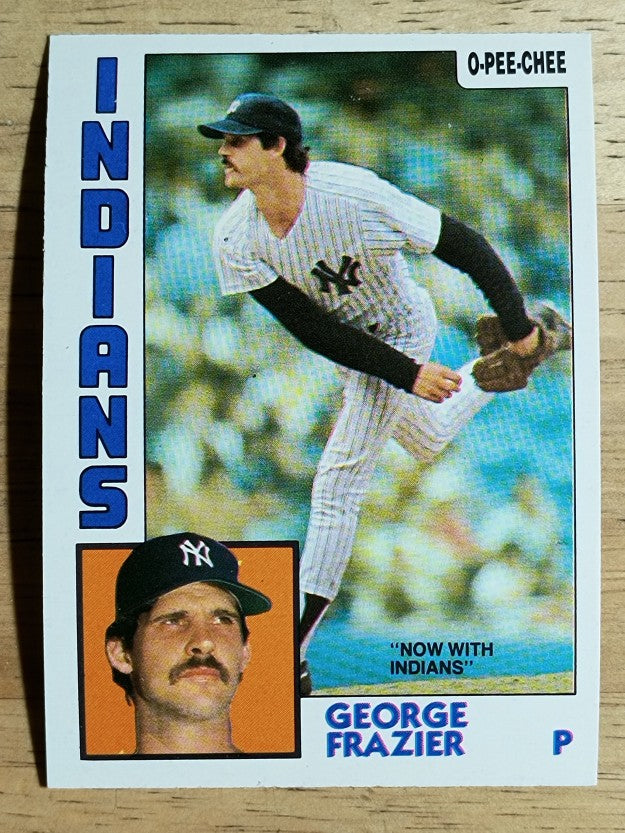 1984 O-Pee-Chee #139 George Frazier