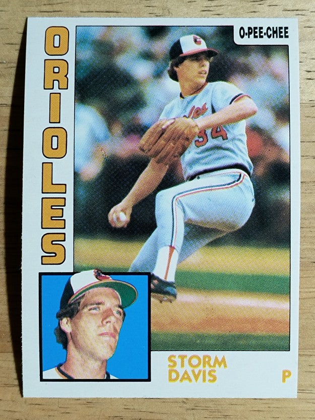 1984 O-Pee-Chee #140 Storm Davis