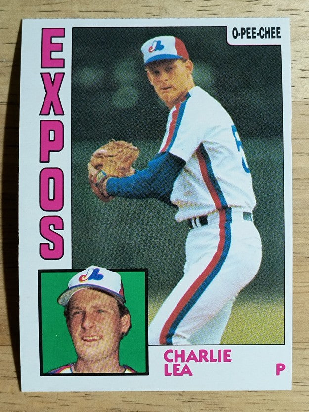 1984 O-Pee-Chee #142 Charlie Lea