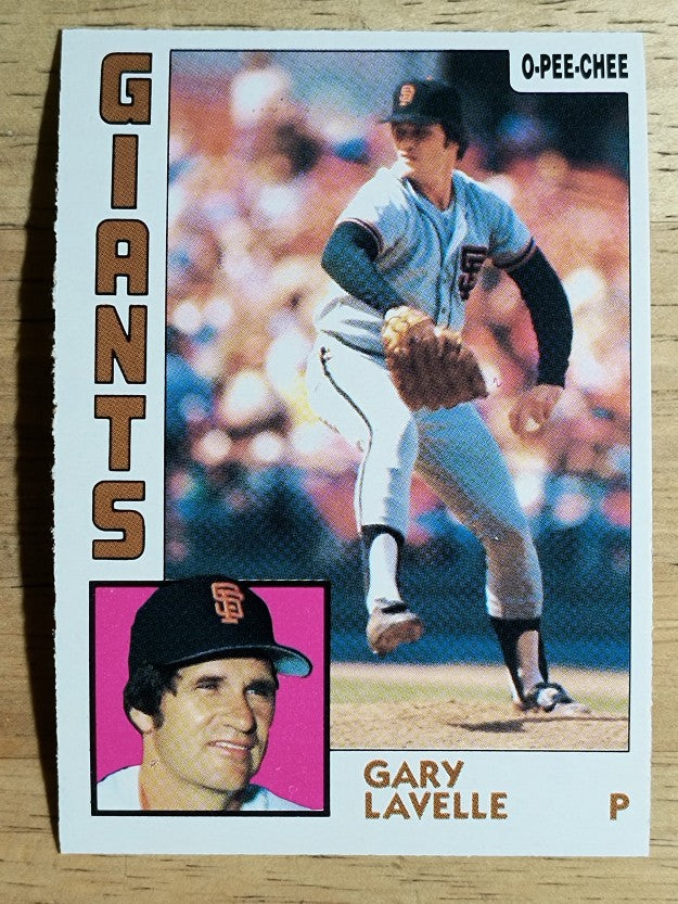 1984 O-Pee-Chee #145 Gary Lavelle