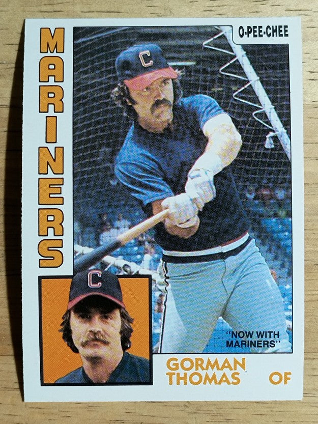 1984 O-Pee-Chee #146 Gorman Thomas