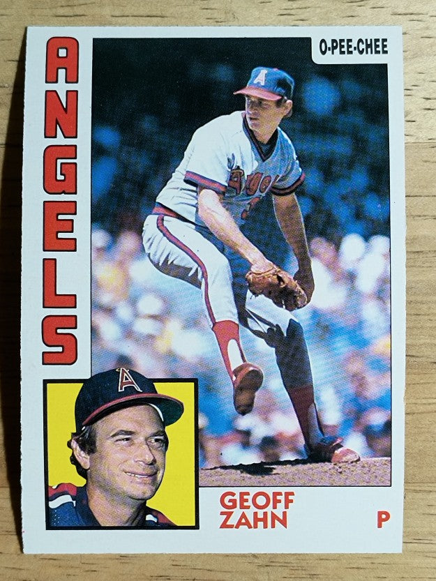 1984 O-Pee-Chee #153 Geoff Zahn