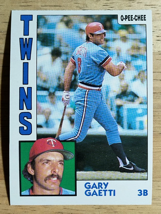 1984 O-Pee-Chee #157 Gary Gaetti