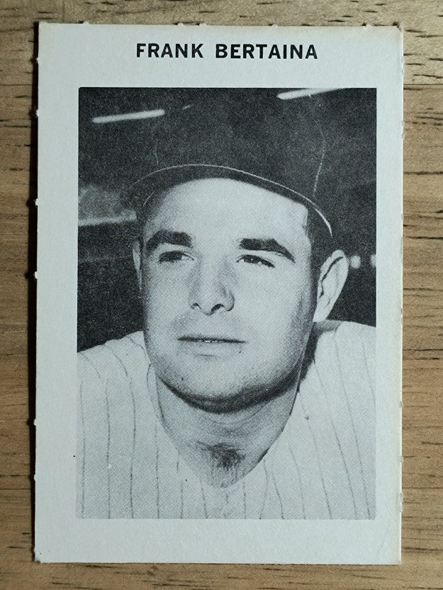 1969 Milton Bradley #NNO Frank Bertaina (EXMT)