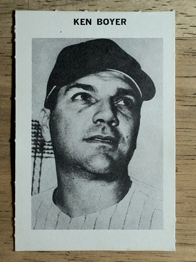 1969 Milton Bradley #NNO Ken Boyer (NM)