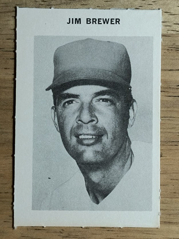1969 Milton Bradley #NNO Jim Brewer (EXMT)
