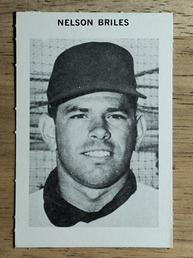 1969 Milton Bradley #NNO Nelson Briles (GOOD)