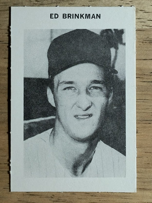 1969 Milton Bradley #NNO Ed Brinkman (NM)