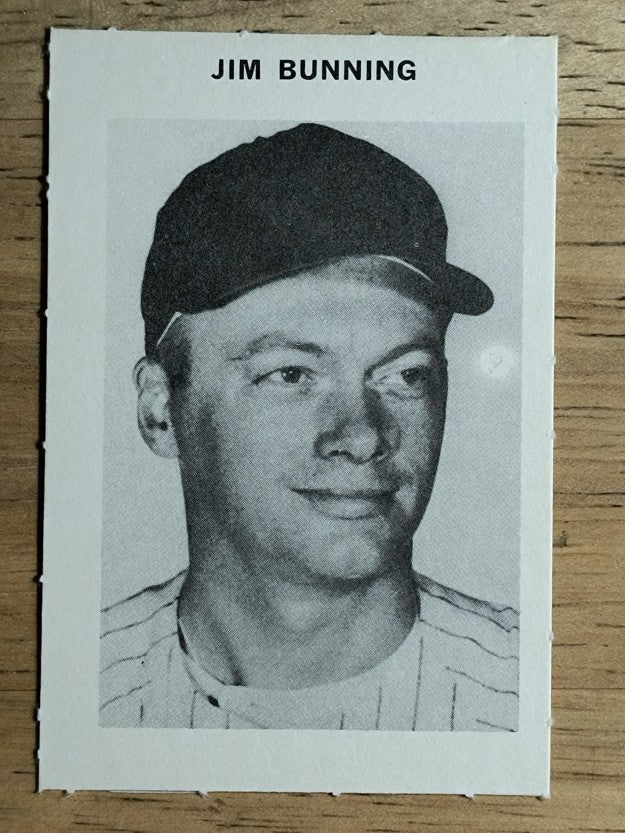 1969 Milton Bradley #NNO Jim Bunning (NM)