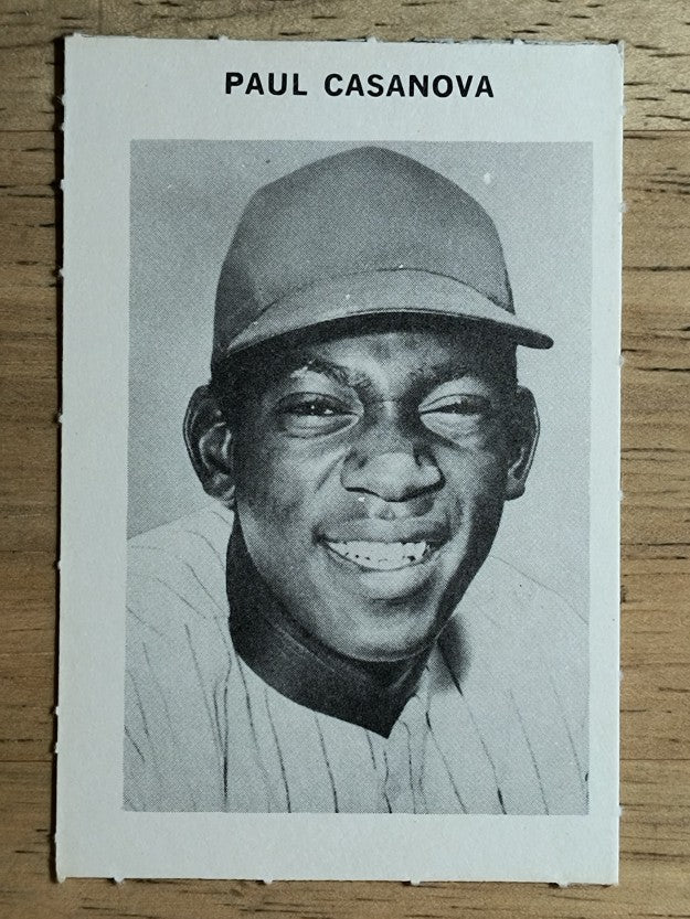 1969 Milton Bradley #NNO Paul Casanova (EXMT)