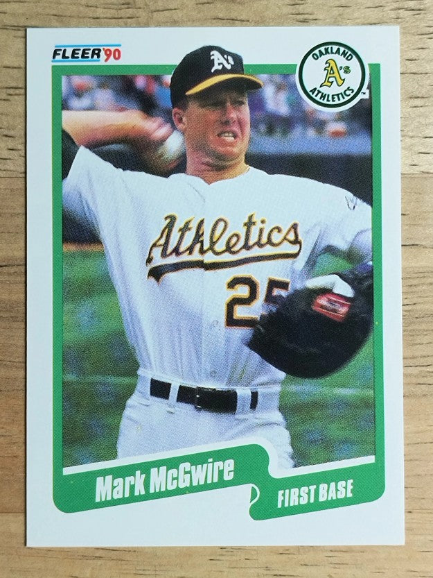 1990 Fleer #15 Mark McGwire