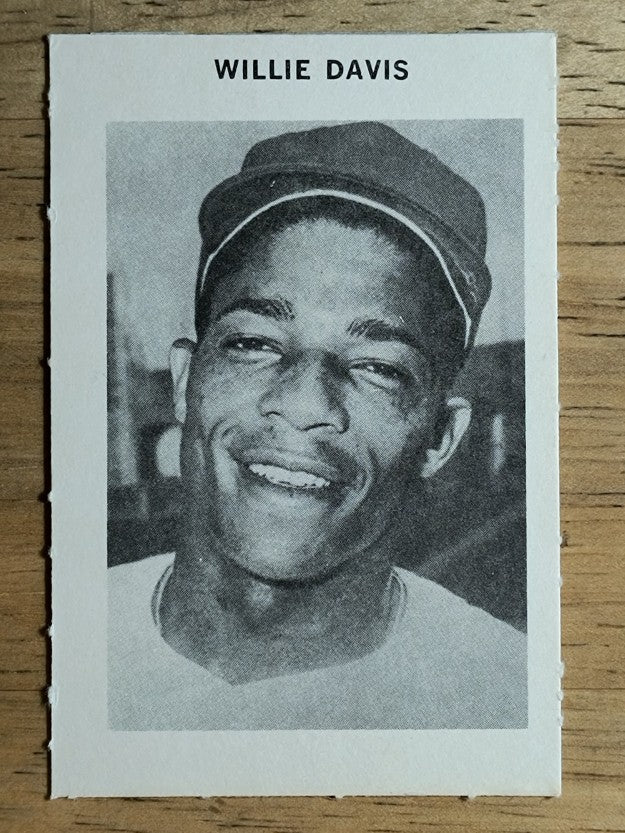 1969 Milton Bradley #NNO Willie Davis (NM)