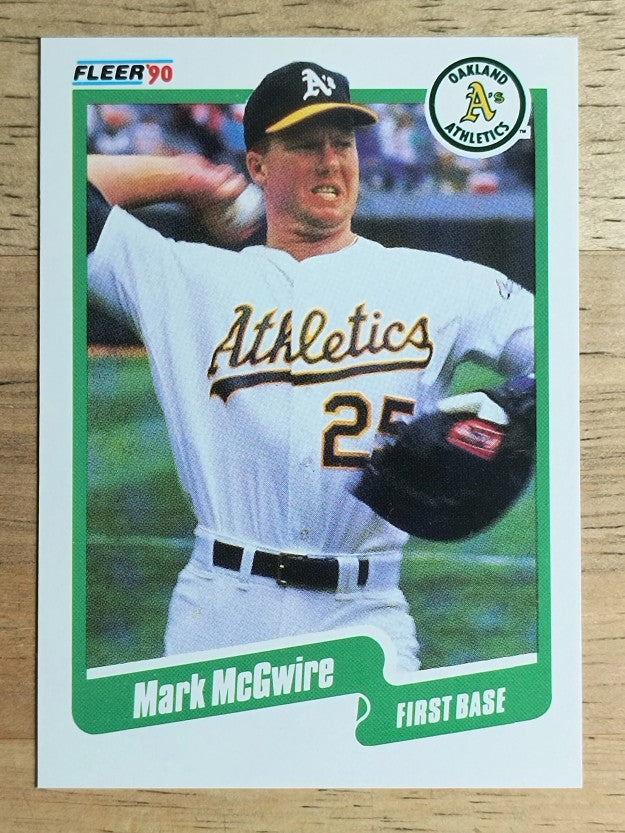 1990 Fleer #15 Mark McGwire