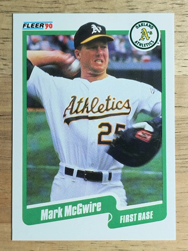1990 Fleer #15 Mark McGwire