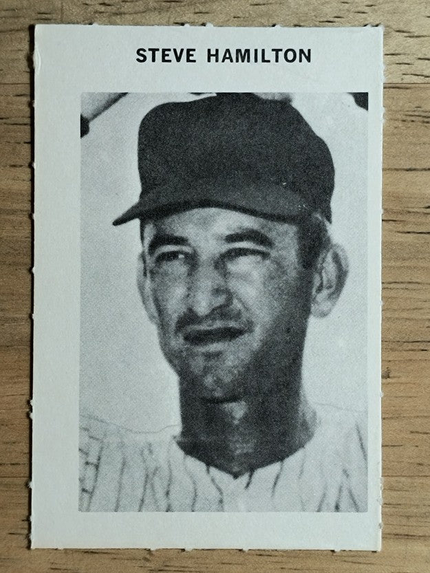 1969 Milton Bradley #NNO Steve Hamilton (EXMT)