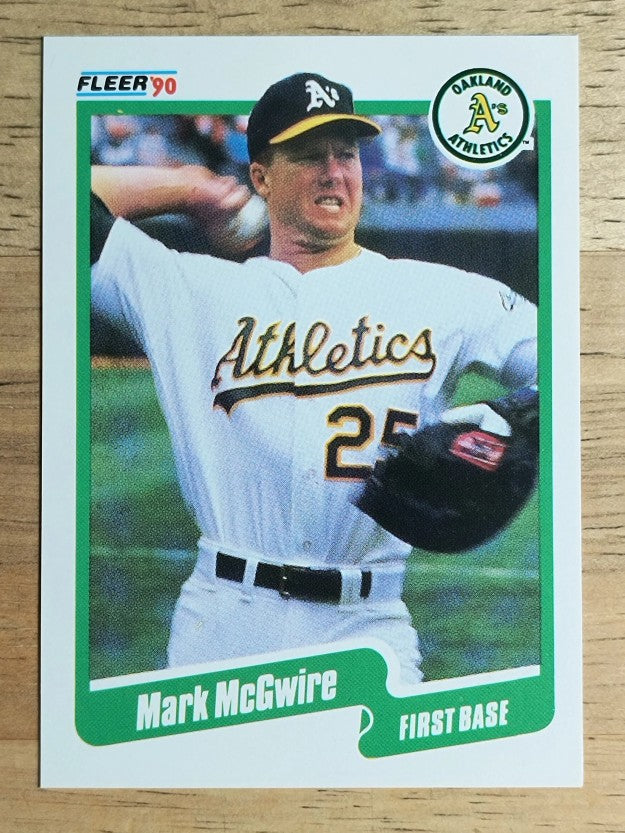 1990 Fleer #15 Mark McGwire