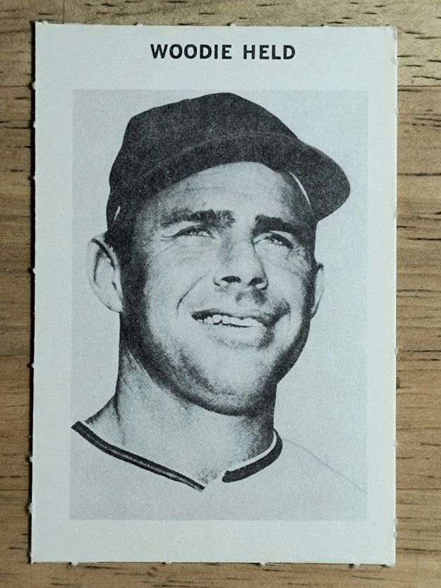 1969 Milton Bradley #NNO Woodie Held (NM)
