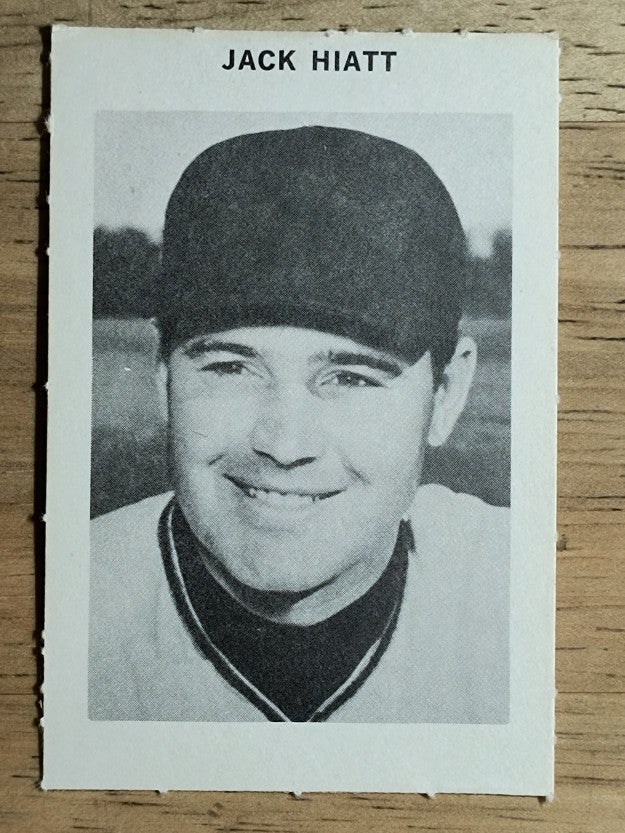 1969 Milton Bradley #NNO Jack Hiatt (EXMT)
