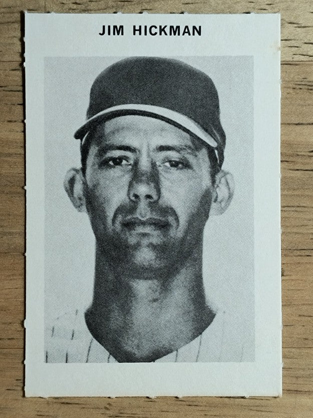 1969 Milton Bradley #NNO Jim Hickman (EXMT)