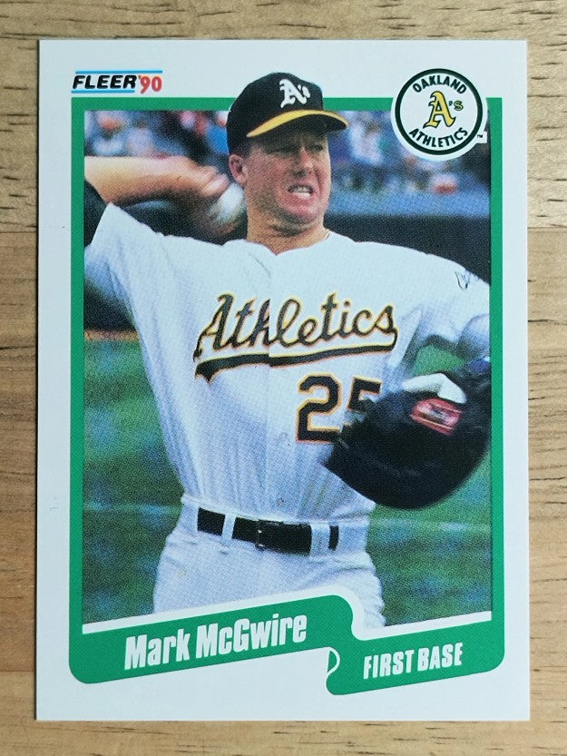 1990 Fleer #15 Mark McGwire