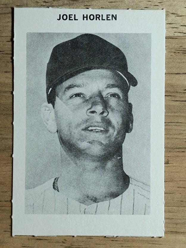 1969 Milton Bradley #NNO Joel Horlen (NM)