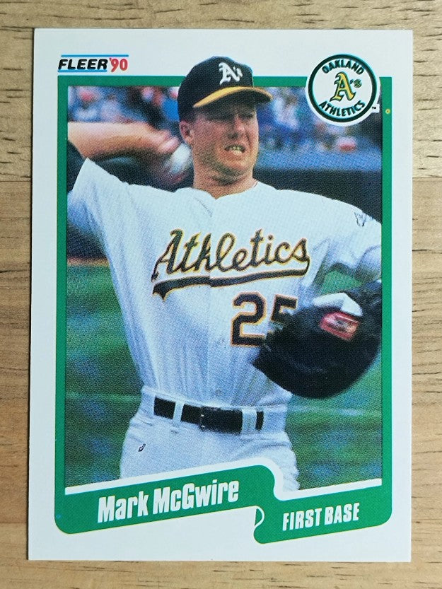 1990 Fleer #15 Mark McGwire