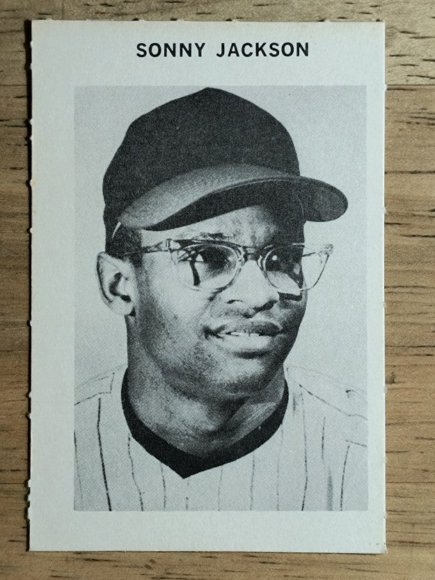 1969 Milton Bradley #NNO Sonny Jackson (VG)