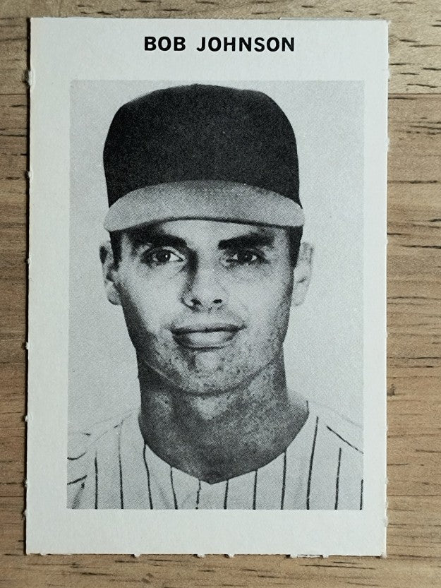 1969 Milton Bradley #NNO Bob Johnson (NM)