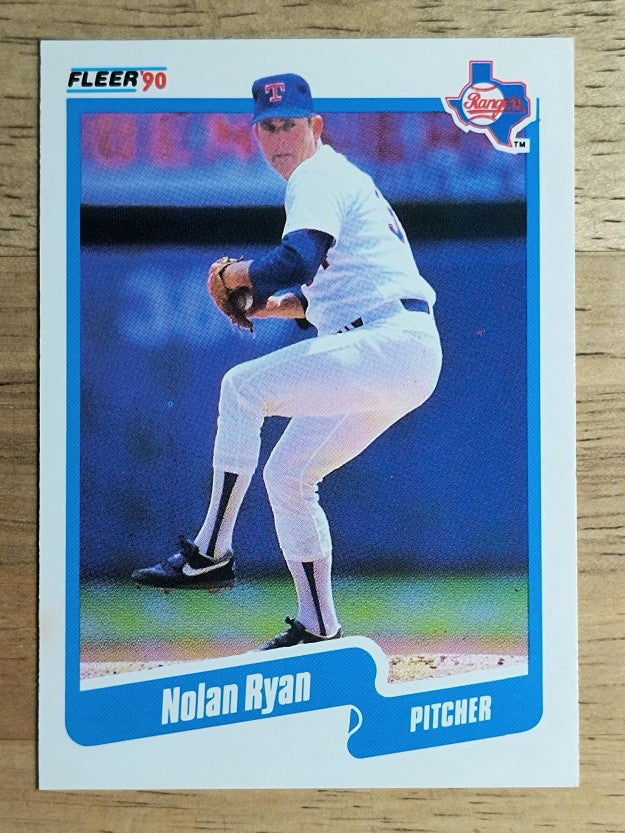 1990 Fleer #313 Nolan Ryan