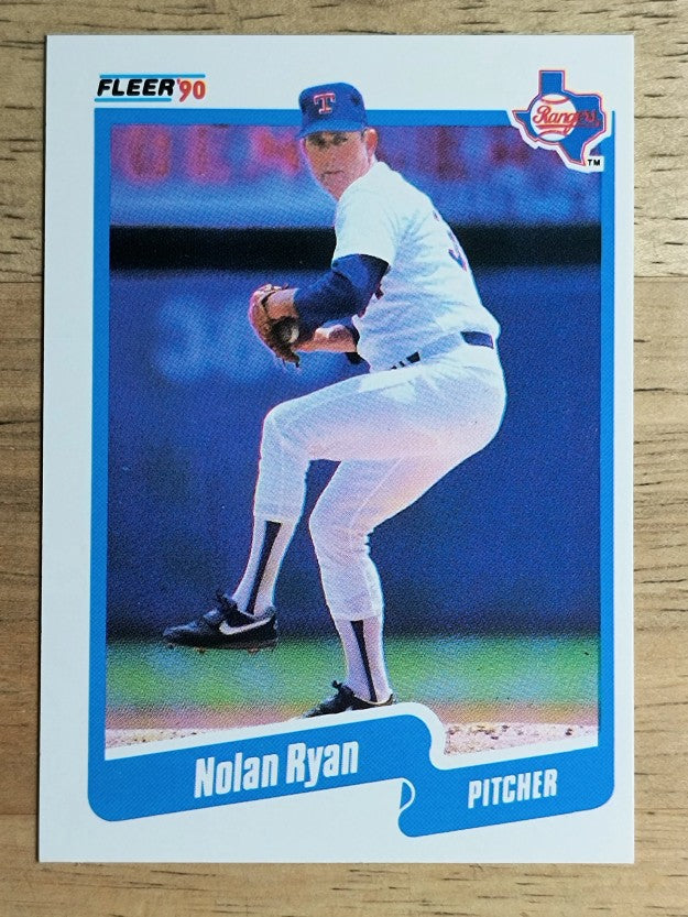 1990 Fleer #313 Nolan Ryan