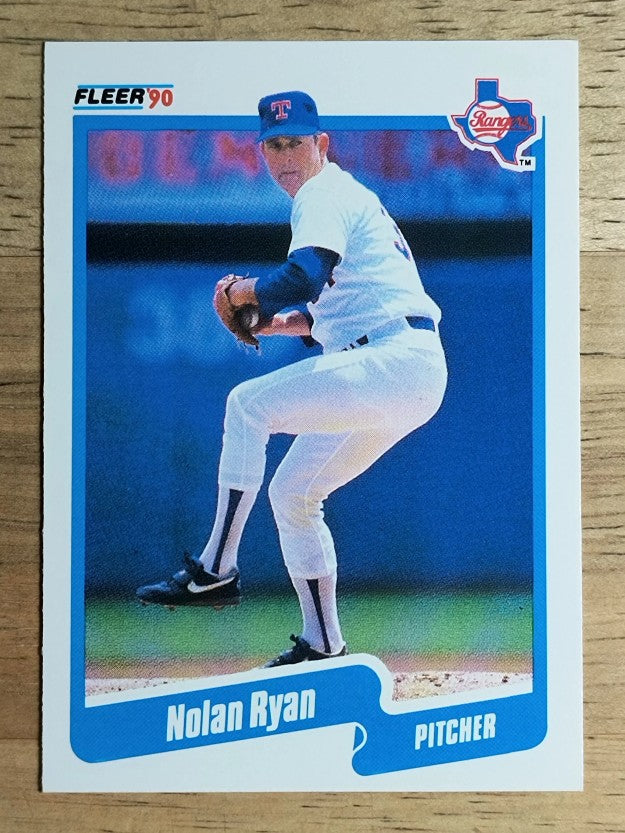 1990 Fleer #313 Nolan Ryan