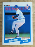 1990 Fleer #313 Nolan Ryan