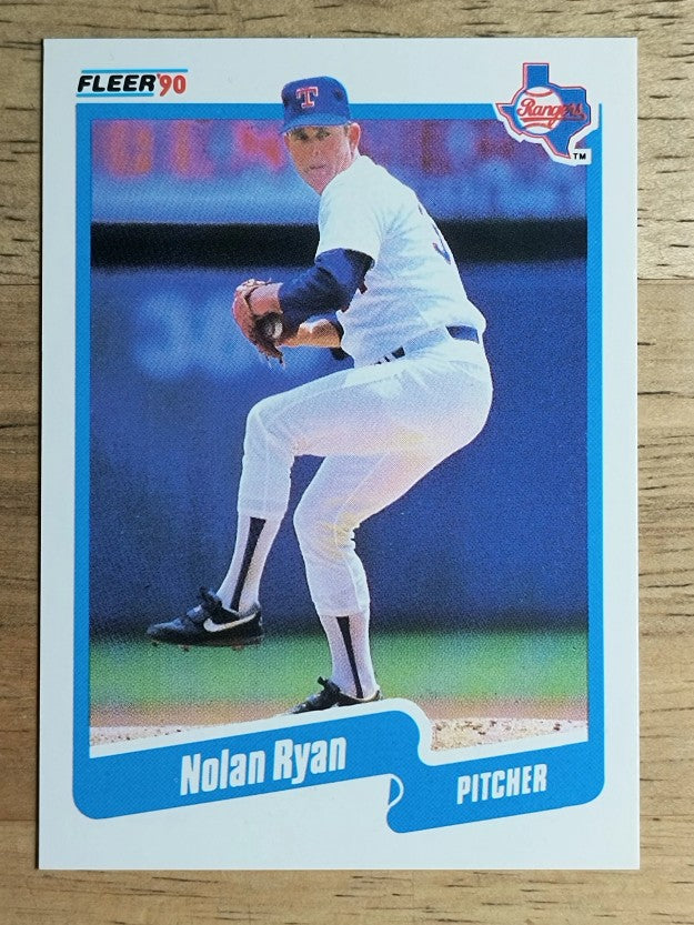 1990 Fleer #313 Nolan Ryan