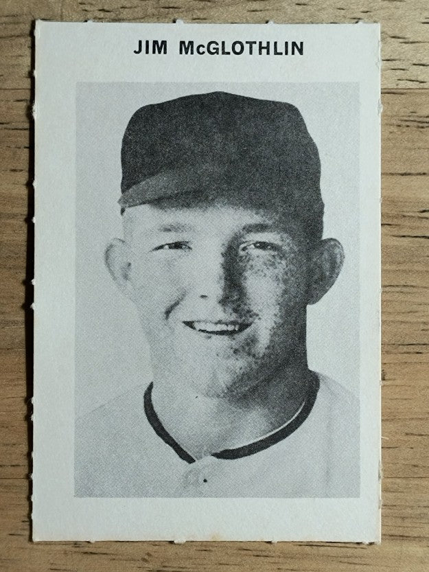 1969 Milton Bradley #NNO Jim McGlothlin (NM)