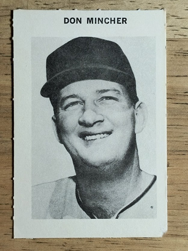 1969 Milton Bradley #NNO Don Mincher (POOR)