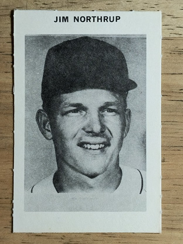 1969 Milton Bradley #NNO Jim Northrup (EXMT)